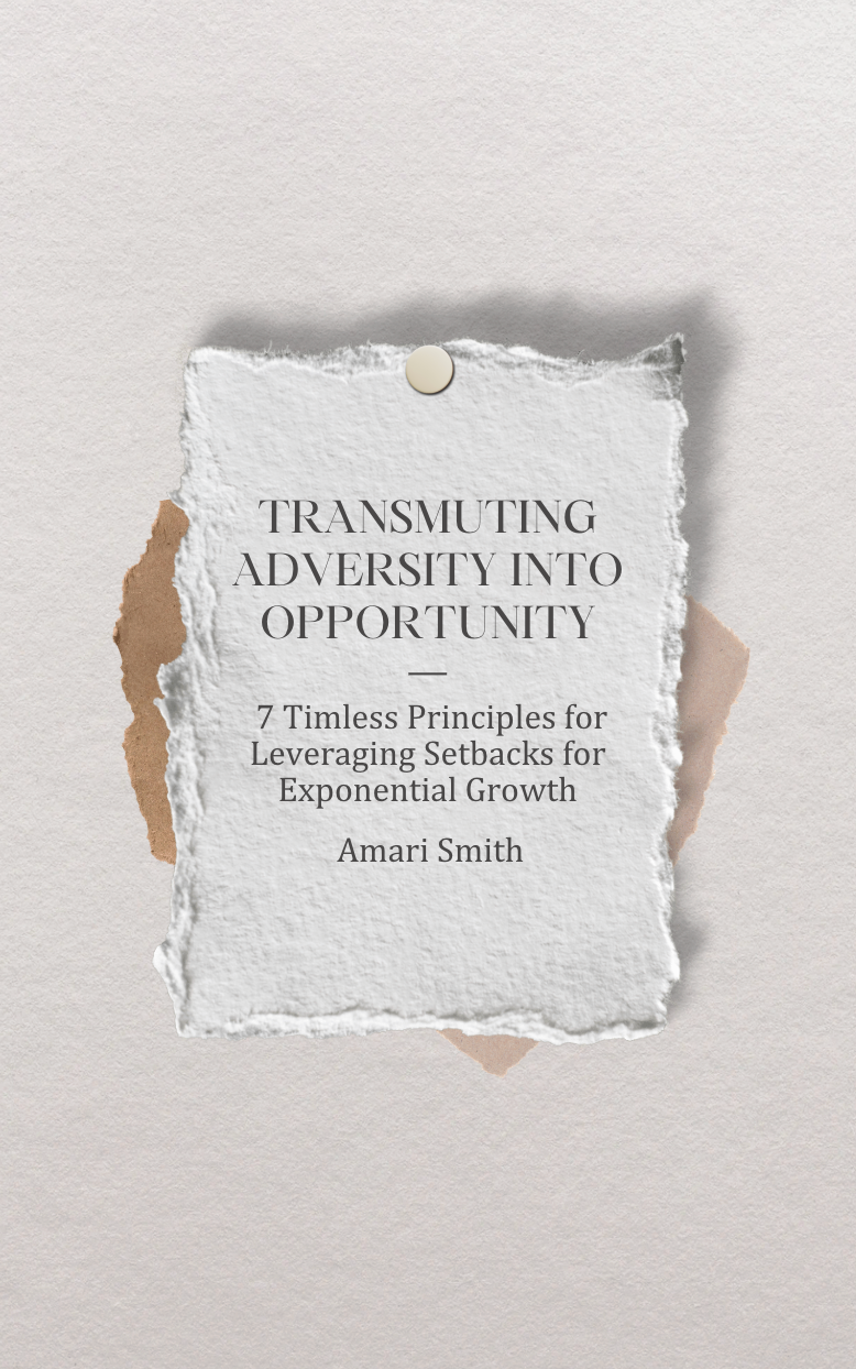 Transmuting Adversity into Opportunity -  7 Timless Principles for Leveraging Setbacks for Exponential Growth
