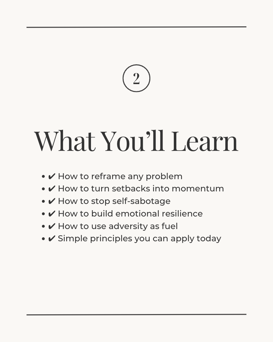 Transmuting Adversity into Opportunity -  7 Timless Principles for Leveraging Setbacks for Exponential Growth