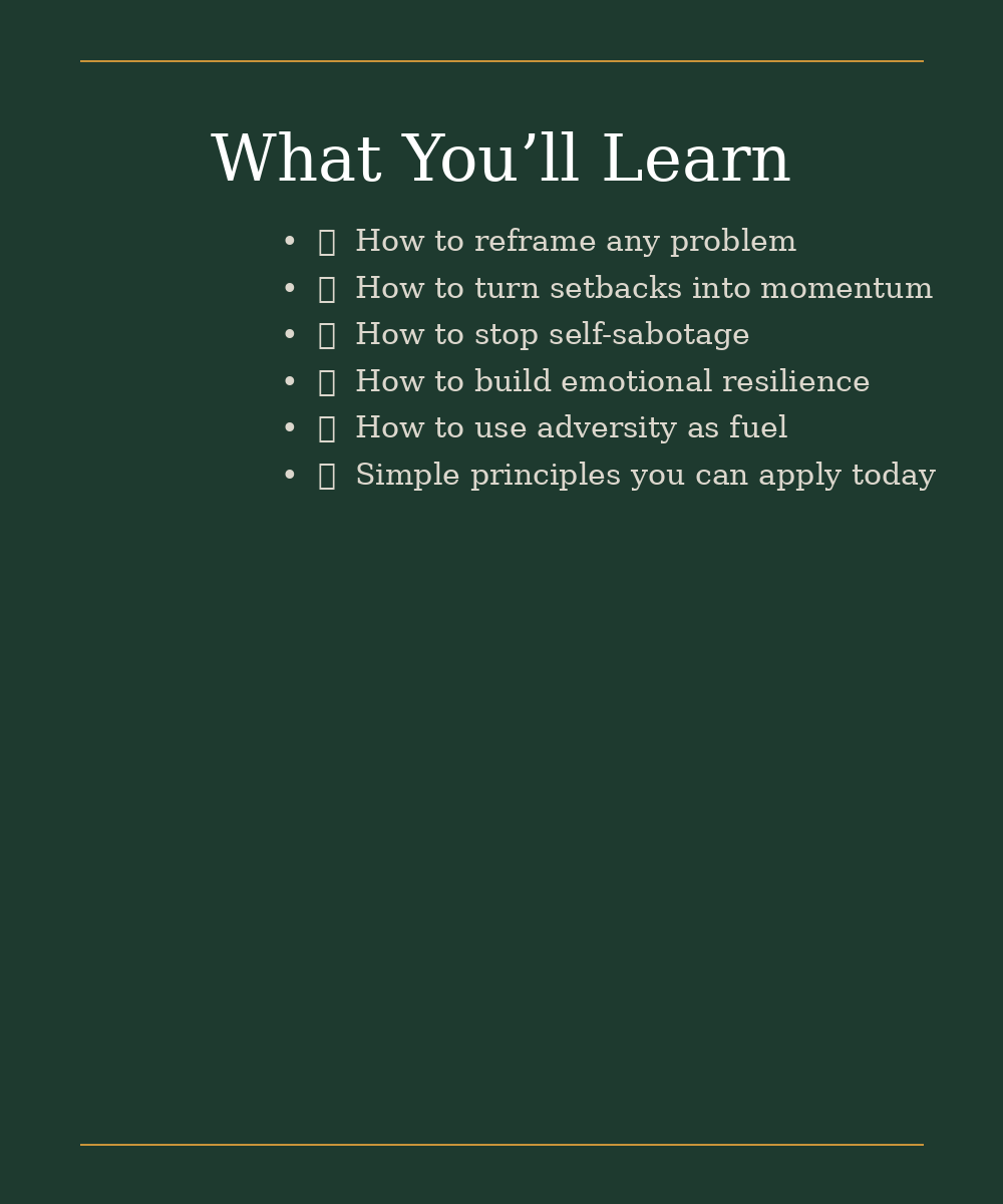 90 Day Adversity Journal