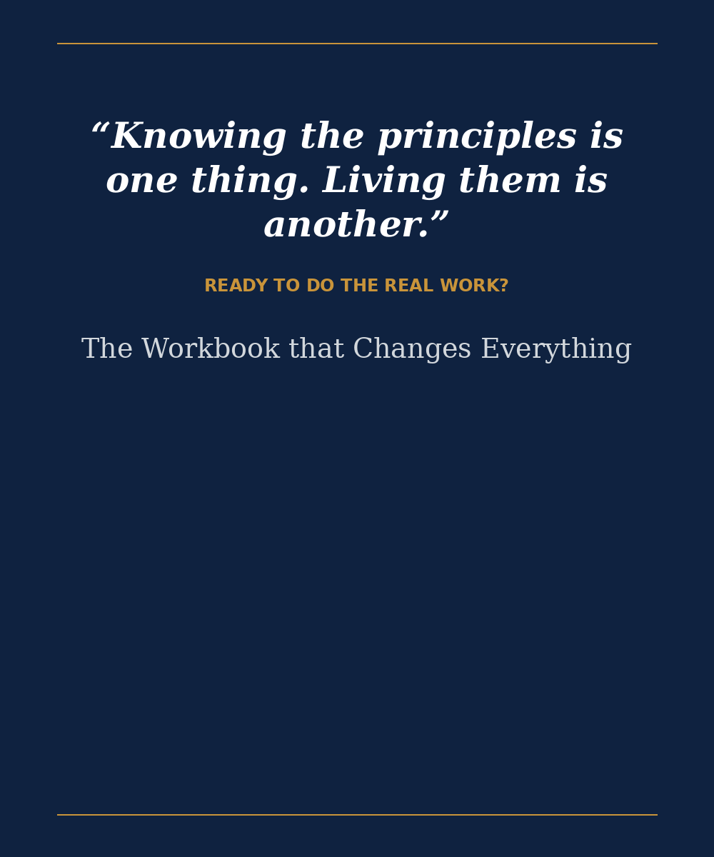 Deep-Dive Excersise Workbook